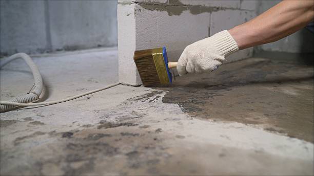 SJ Waterproofing Pros Wet Basement Repair coverage map for Green Camp, OH and surrounding area